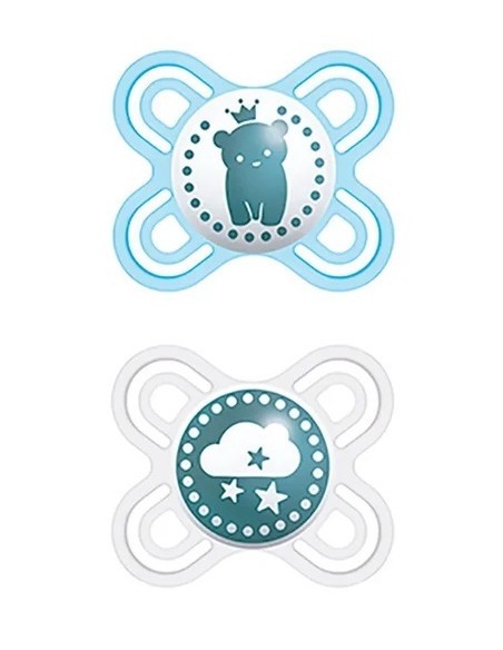 CHUPETE SILICONA MAM PERFECT START RN 0-2 M PACK DOBLE