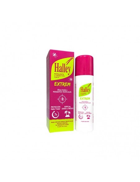 HALLEY EXTREM REPELENTE DE INSECTOS FORTE 1 VAPORIZADOR 200 ML