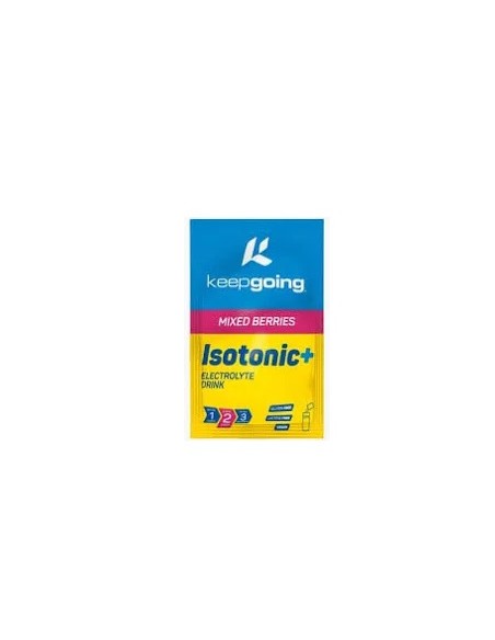 ISOTONIC+ MONODOSIS KEEPGOING MIXED BERRIES 35G
