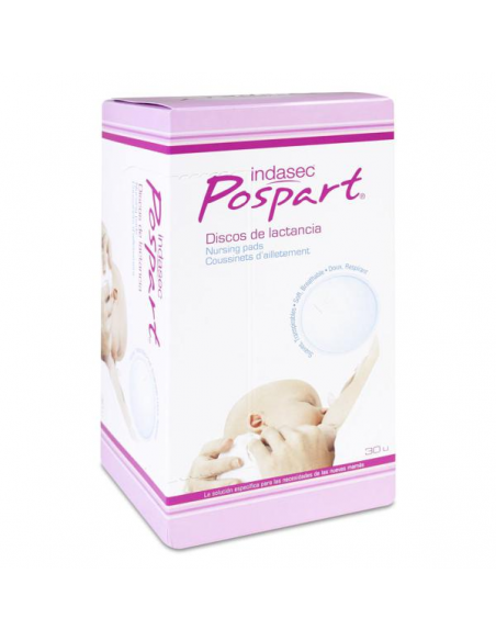 DISCOS ABSORBENTES LACTANCIA MATERNITY 30 UNIDADES