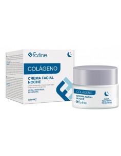 FARLINE CREMA FACIAL DE NOCHE COLAGENO  ACIDO HIALURONICO...