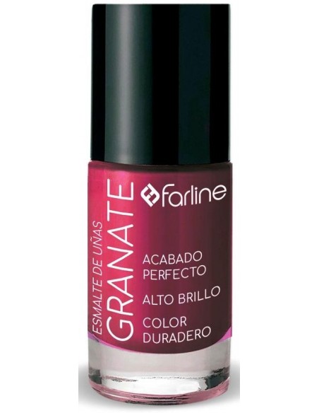 FARLINE ESMALTE DE UÑAS 1 ENVASE 10 ML COLOR GRANATE