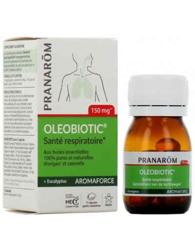 PRANAROM OLEOBIOTIC SALUD RESPIRATORIA 150MG 15...
