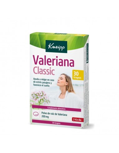 GRAGEAS HERBALES DE VALERIANA 30 GRAGEAS