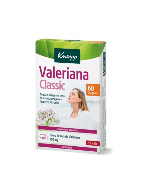 GRAGEAS HERBALES DE VALERIANA 60 GRAGEAS