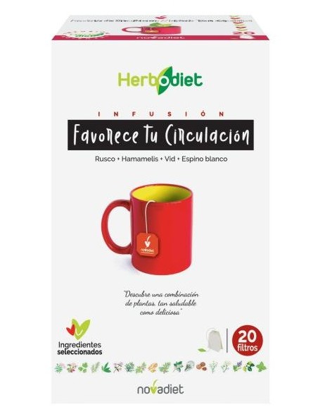 HERBODIET CIRCULACION 20 BOLSAS