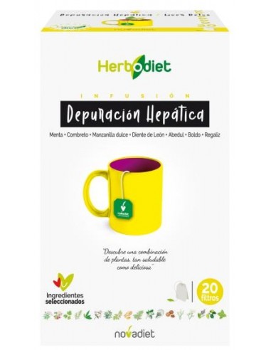 HERBODIET DEPUR HEPATICA 20 BOLSAS