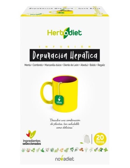 HERBODIET DEPUR HEPATICA 20 BOLSAS