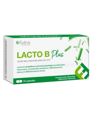 FARLINE LACTO B PLUS 10 CAPSULAS