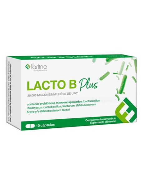FARLINE LACTO B PLUS 10 CAPSULAS