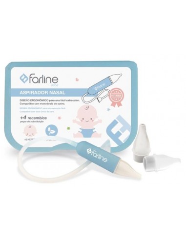 ASPIRADOR NASAL FARLINE BEBE 1 UNIDAD
