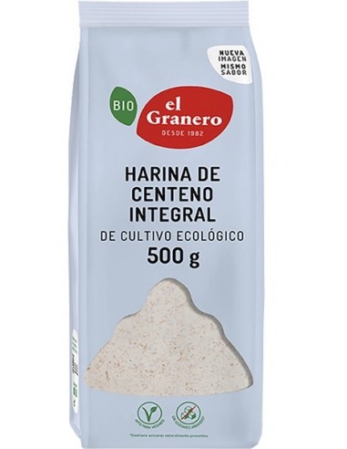 HARINA CENTENO INTEGRAL 500G