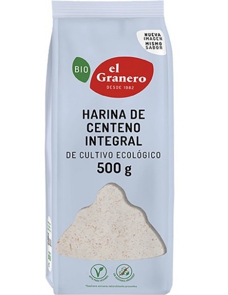 HARINA CENTENO INTEGRAL 500G