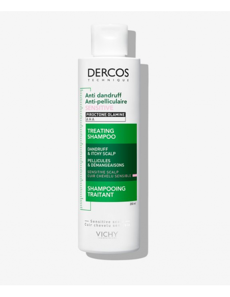 DERCOS TECHNIQUE CHAMPU ANTICASPA SENSIBLE 200 ML