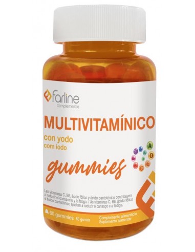 FARLINE COMPLEMENTOS MULTIVITAMINICO 60 GUMMIES