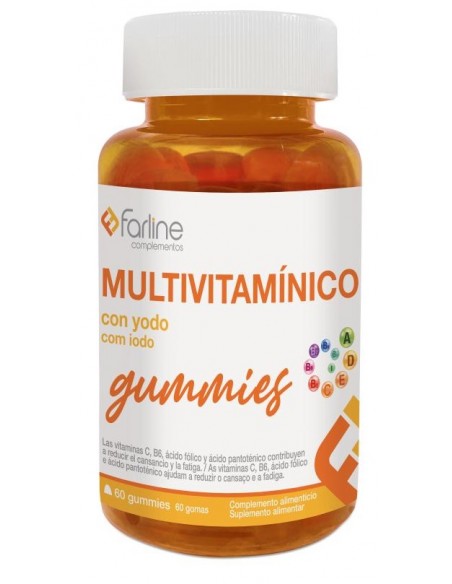 FARLINE COMPLEMENTOS MULTIVITAMINICO 60 GUMMIES