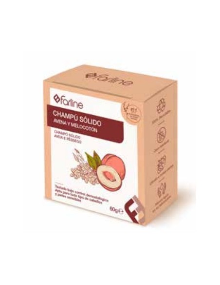 FARLINE PASTILLA CHAMPU SOLIDO Y ACONDICIONADOR 2 EN 1 1 ENVASE 100 G