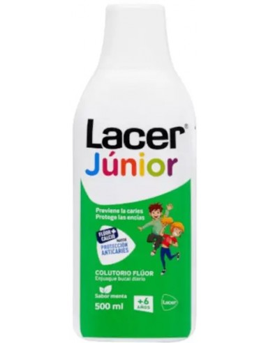 LACER JUNIOR COLUTORIO FLUOR DIARIO 0,05 %...