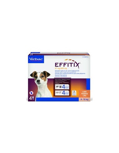 EFFITIX PERROS PEQUEÑOS 4-10KG SOLUCION SPOTON...