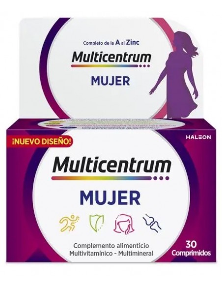 MULTICENTRUM MUJER 30 COMPRIMIDOS