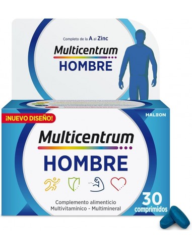 MULTICENTRUM HOMBRE 30 COMPRIMIDOS