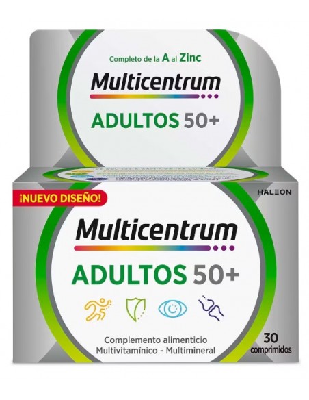 MULTICENTRUM SELECT 50+ 30 COMPRIMIDOS