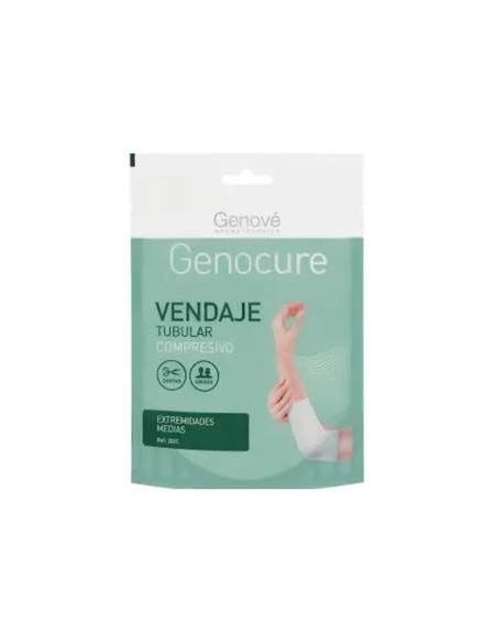 VENDA TUBULAR GENOCURE 1 UNIDAD N-20 EXTREMIDAD MEDIA