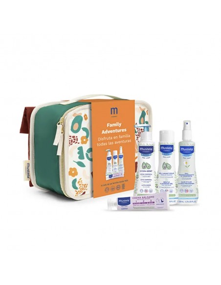MALETA FAMILY ADVENTURES TERRACOTA VERDE  MUSTELA