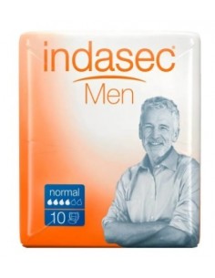 INDASEC HOMBRE ABSORBENTE INCONTINENECIA LEVE 10 UNIDADES