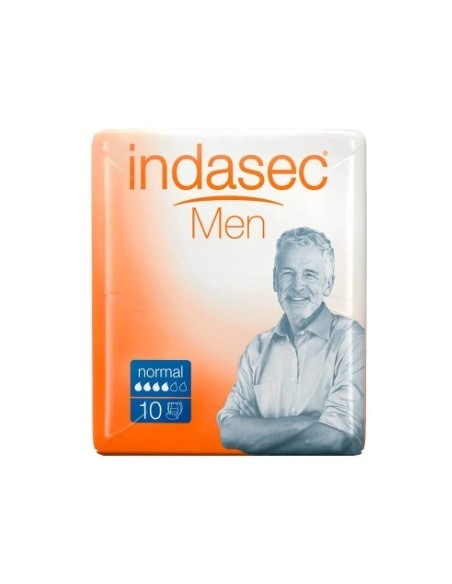 INDASEC HOMBRE ABSORBENTE INCONTINENECIA LEVE 10 UNIDADES
