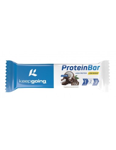 KEEPGOING BARRITA HIGH PROTEIN CHOCOLATE COCO 40GR