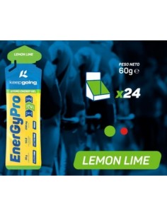 CAJA 24 UNIDADES KEEPGOING ENERGYPRO GEL 60G LEMON LIME