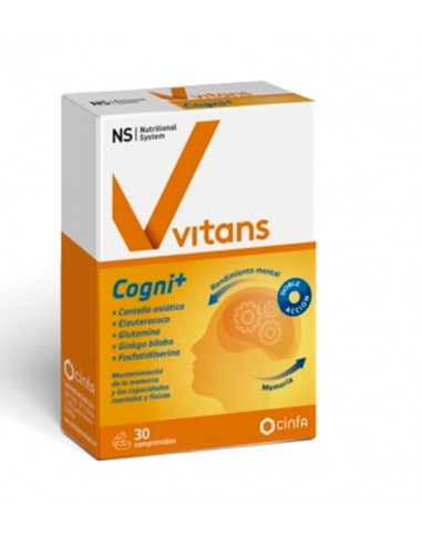 NS VITANS COGNI 30 COMPRIMIDOS
