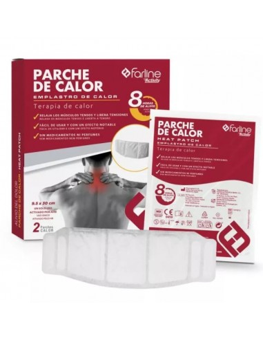 FARLINE PARCHE CALOR CERVICALES 2 UNIDADES