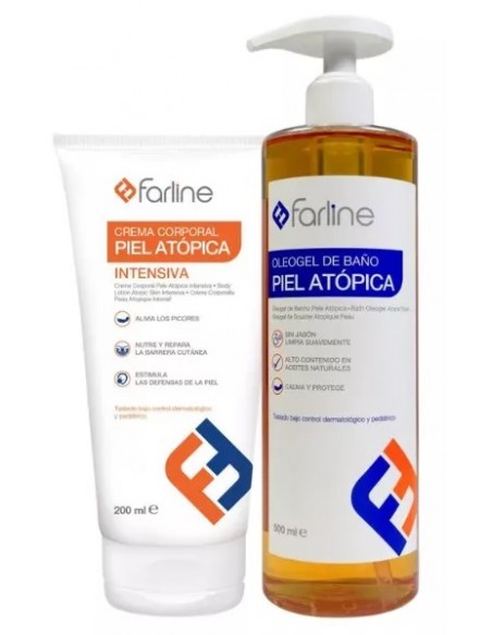FARLINE OLEOGEL + CREMA INTENSIVA PIEL ATOPICA