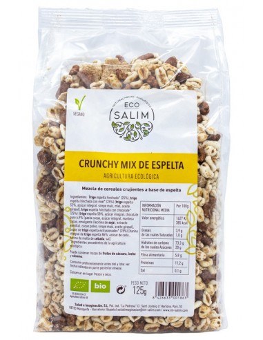 ECO SALIM CRUNCHY MIX ESPELTA 125 GRAMOS