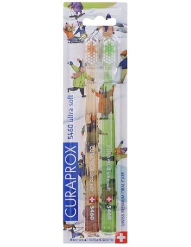 EDICION LIMITADA DUPLO CEPILLOS CURAPROX 5460...