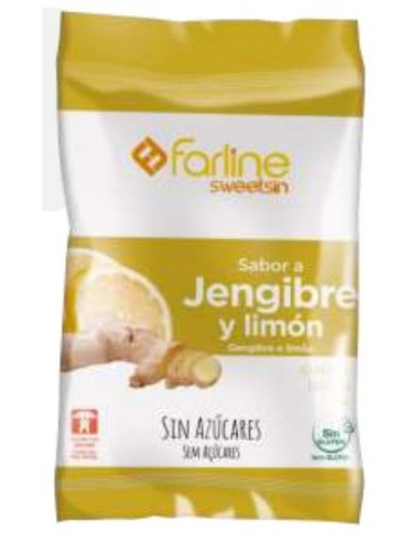 FARLINE CARAMELOS JENGIBRE LIMON BOLSA