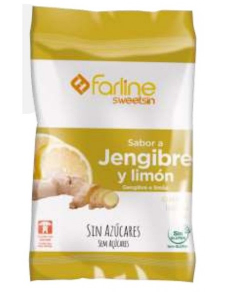 FARLINE CARAMELOS JENGIBRE LIMON BOLSA
