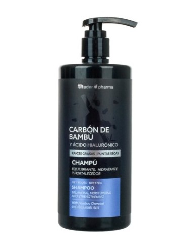 TH CHAMPU CON CARBON ACTIVO 750 ML