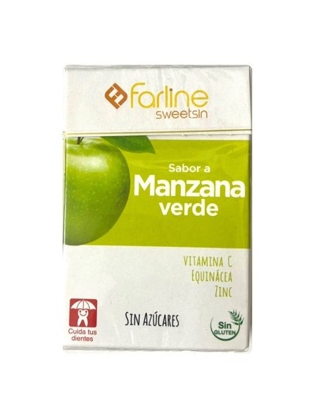 SWEETSIN CARAMELOS SIN AZUCAR MANZANA 36.5 G