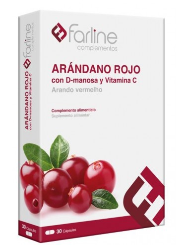 FARLINE NECESER ARANDANO ROJO 30 CAPSULAS+GEL...