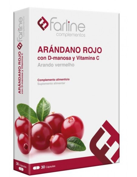 FARLINE NECESER ARANDANO ROJO 30 CAPSULAS+GEL INTIMO 200ML