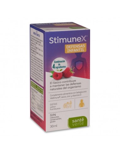 SANTE VERTE STIMUNEX DEFENSAS INFANTIL GOTAS 1...