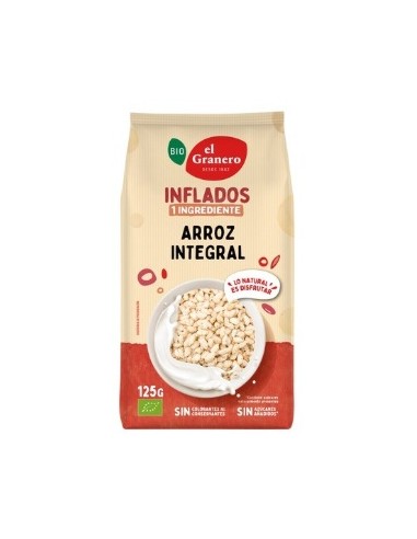 EL GRANERO ARROZ INTEGRAL HINCHADO 125 GRAMOS