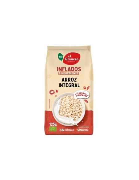EL GRANERO ARROZ INTEGRAL HINCHADO 125 GRAMOS