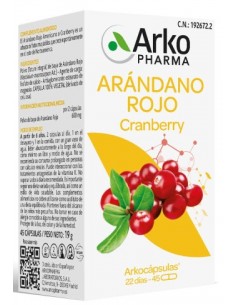 CRANBERRY ARKOPHARMA 45 CAPSULAS