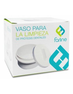 VASO LIMPIEZA PROTESIS DENTAL FARLINE