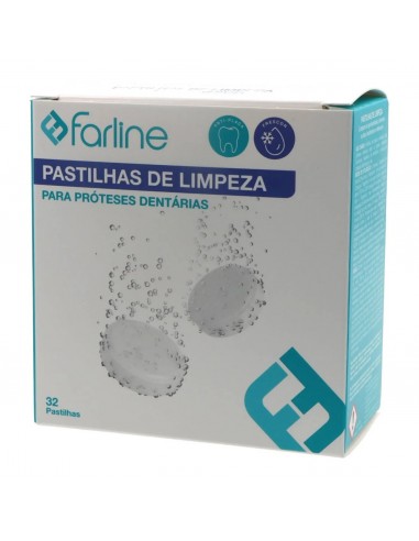 FARLINE PASTILLAS LIMPIADORAS LIMPIEZA PROTESIS...