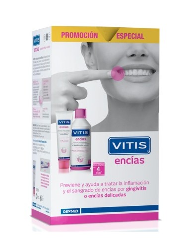 VITIS ENCIAS PASTA DENTIFRICA Y COLUTORIO PACK